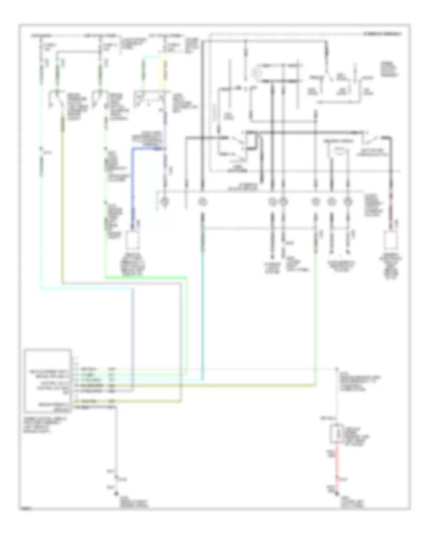 Cruise Control Wiring Diagram for Ford Expedition 1997