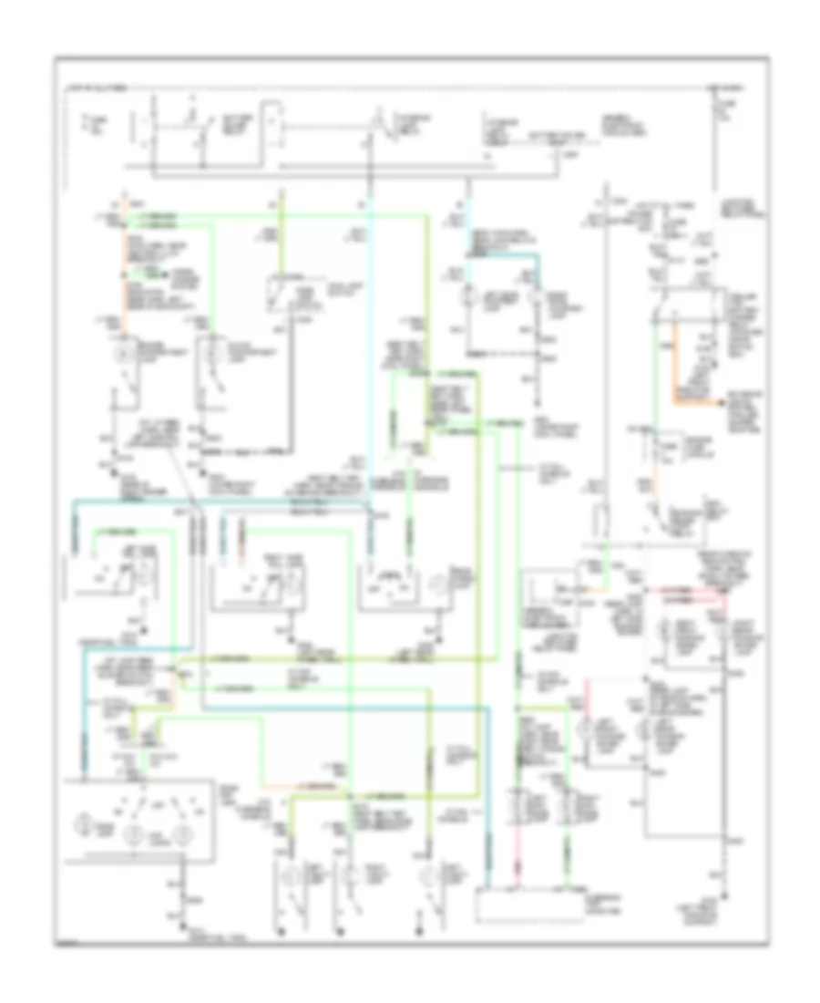 Courtesy Lamps Wiring Diagram for Ford Expedition 1997