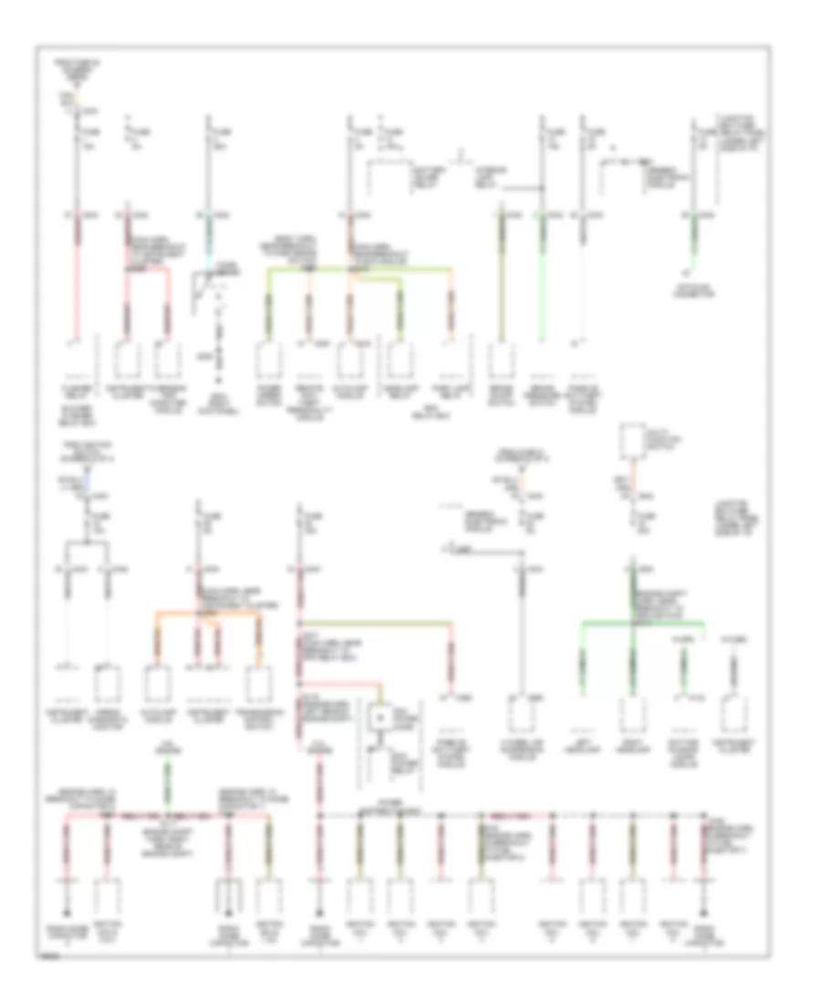 Power Distribution Wiring Diagram (3 of 4) for Ford Expedition 1997