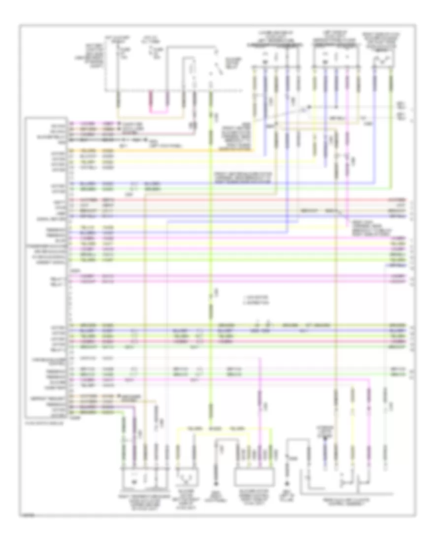 Automatic A C Wiring Diagram with Auxiliary Climate Control 1 of 4 for Ford Expedition EL King Ranch 2014
