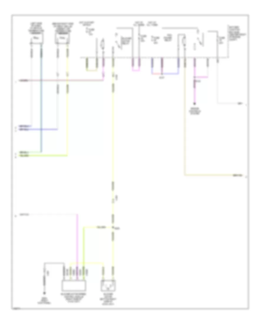 Automatic A C Wiring Diagram without Auxiliary Climate Control 2 of 4 for Ford Expedition EL King Ranch 2014