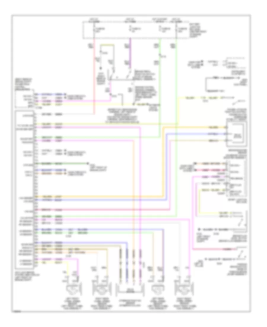 Anti lock Brakes Wiring Diagram for Ford Expedition EL King Ranch 2014