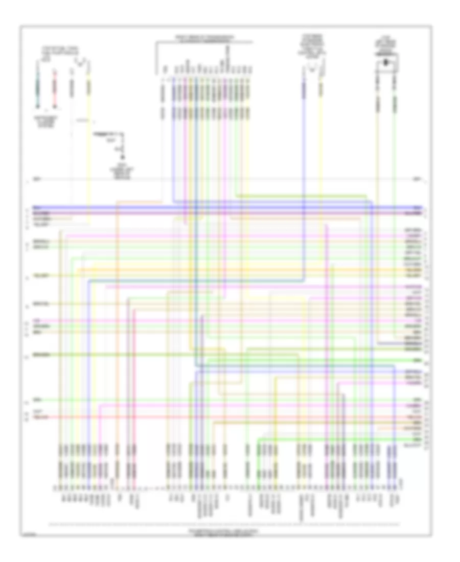 5.4L Flex Fuel, Engine Performance Wiring Diagram (3 of 5) for Ford Expedition EL King Ranch 2014