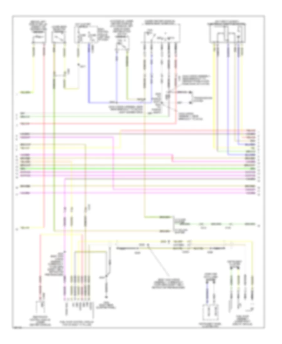 3.5L, Engine Performance Wiring Diagram (2 of 6) for Ford Explorer Limited 2013