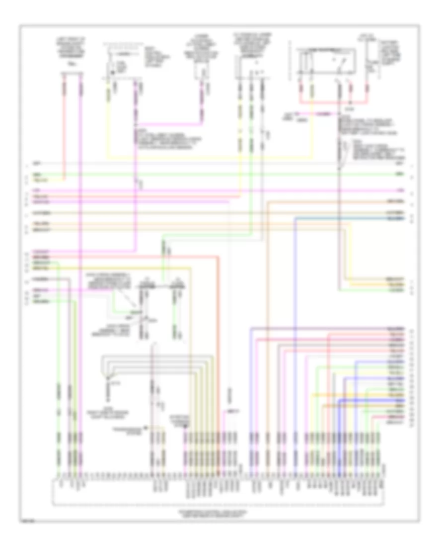 3.5L Twin Turbo, Engine Performance Wiring Diagram (3 of 7) for Ford Explorer Limited 2013