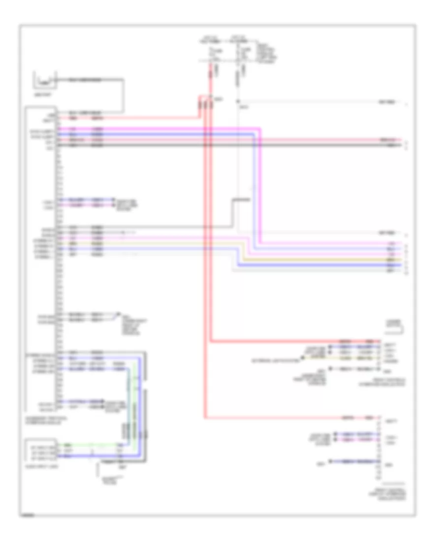 SYNC Radio Wiring Diagram, with SYNC GEN 1 (1 of 2) for Ford Explorer Limited 2013