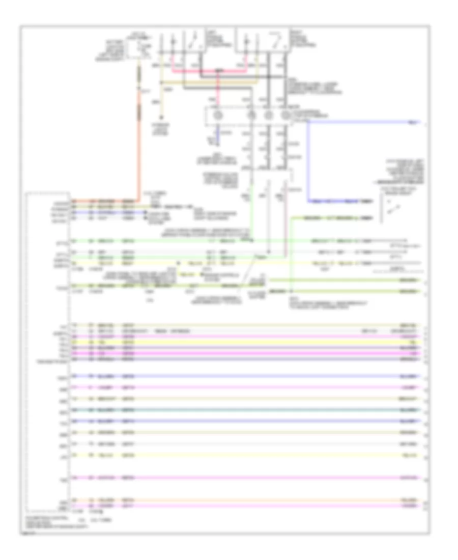 3 5L A T Wiring Diagram 1 of 2 for Ford Explorer Limited 2013