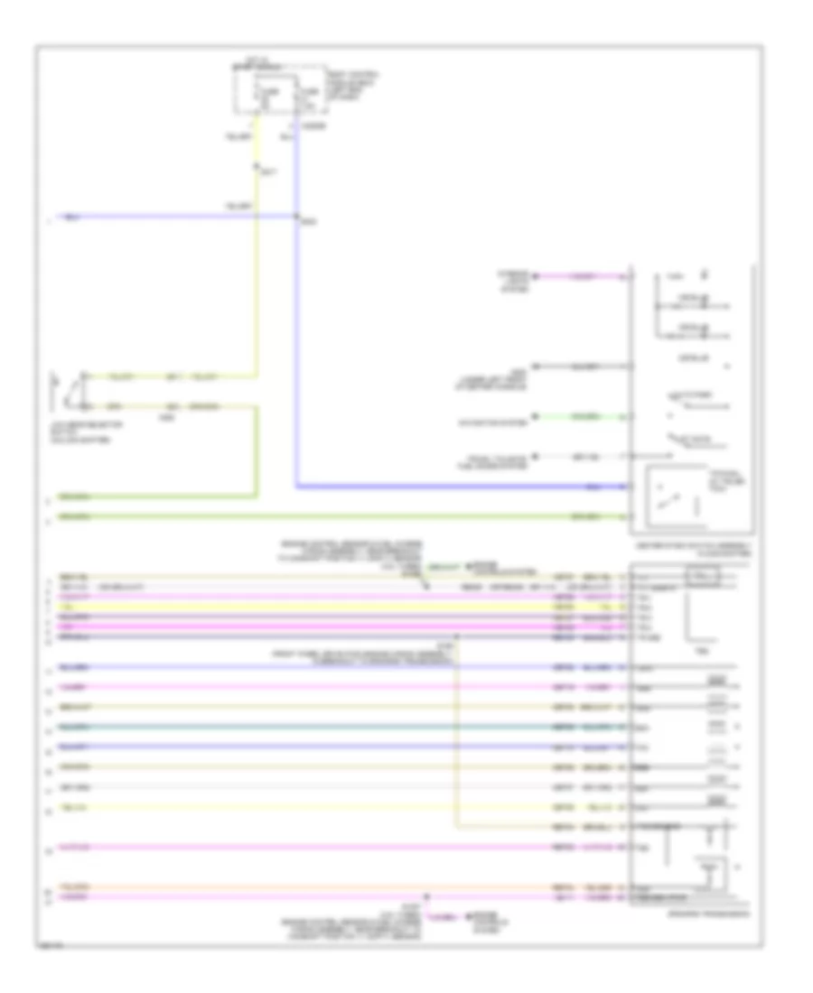 3 5L Twin Turbo A T Wiring Diagram 2 of 2 for Ford Explorer Limited 2013