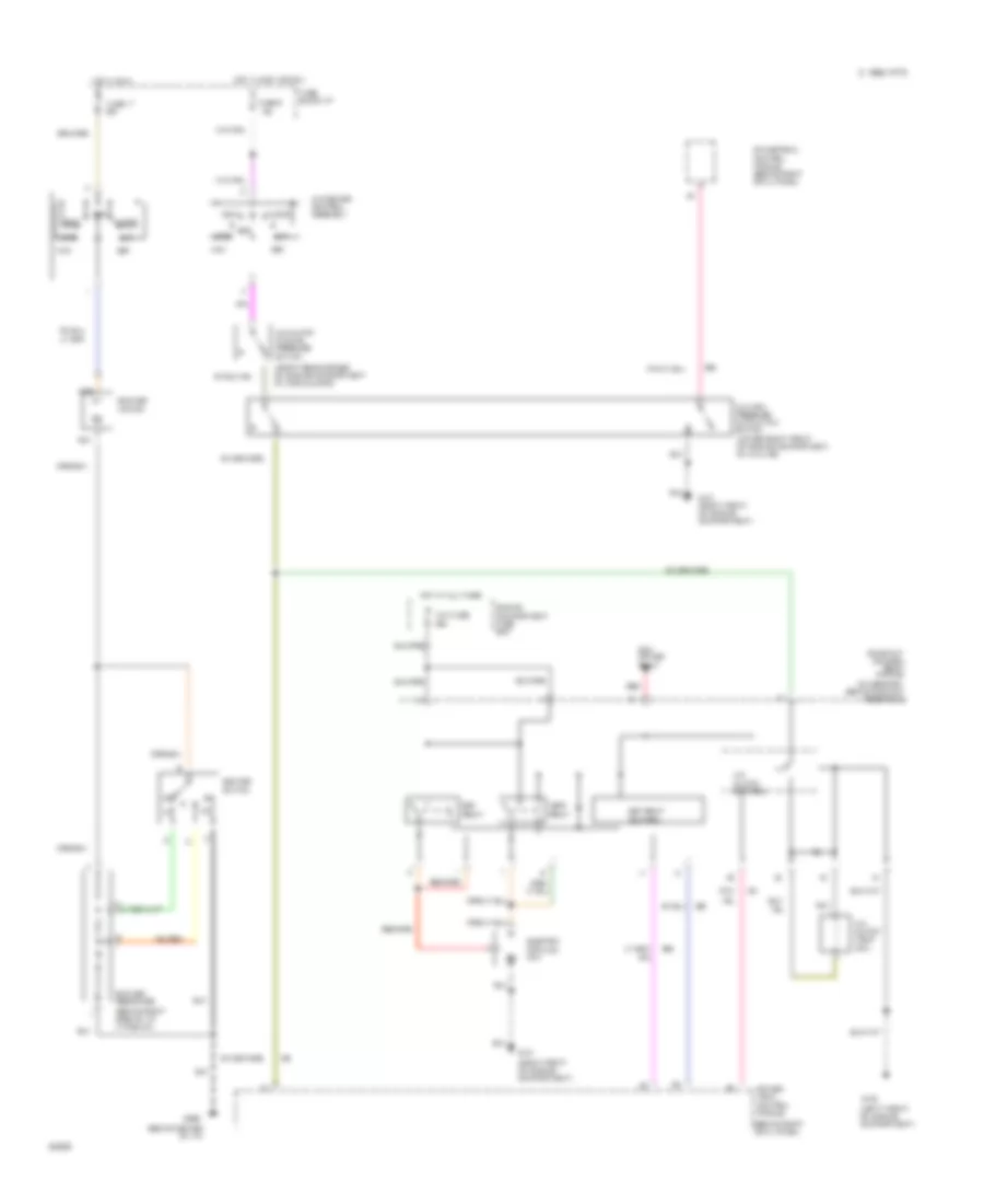 5.0L, AC Wiring Diagram for Ford Mustang 1995