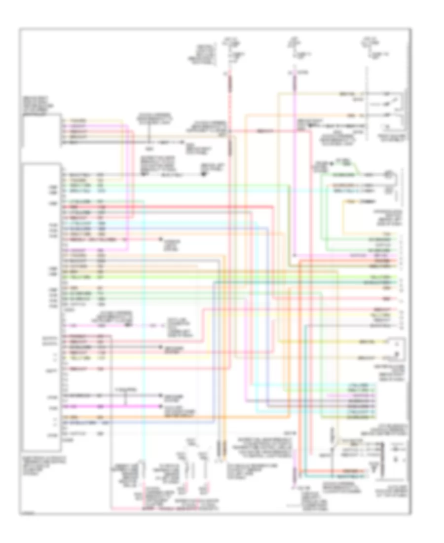 Automatic AC Wiring Diagram (1 of 2) for Ford Expedition 2004