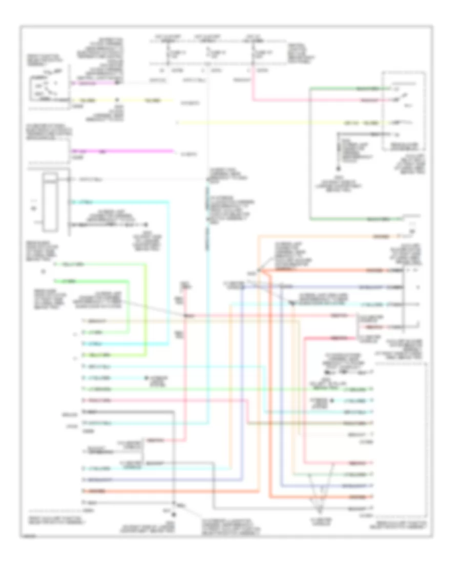 Auxiliary Heater-AC Wiring Diagram for Ford Expedition 2004