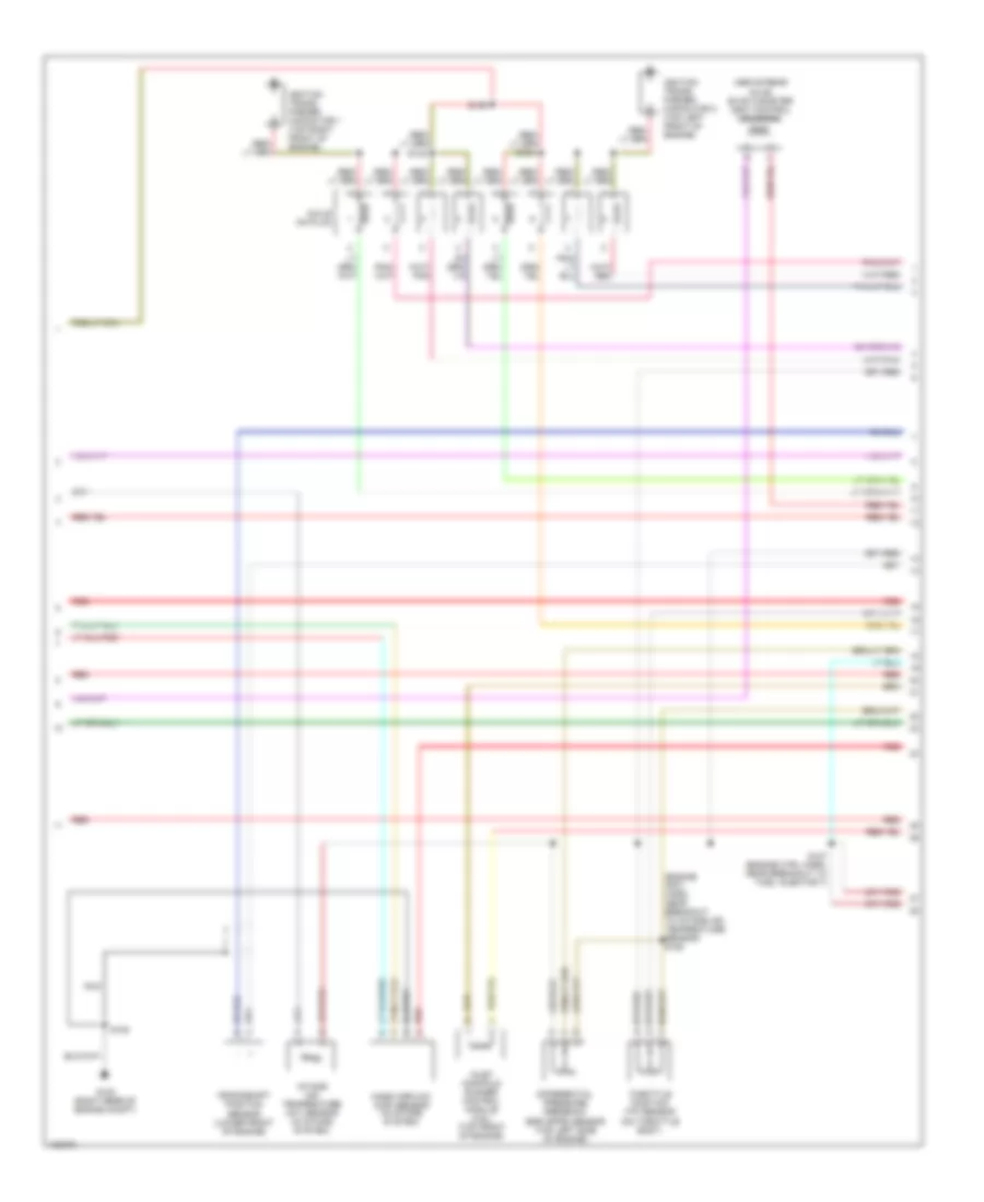 4.6L, Engine Performance Wiring Diagram (2 of 4) for Ford Expedition 2004