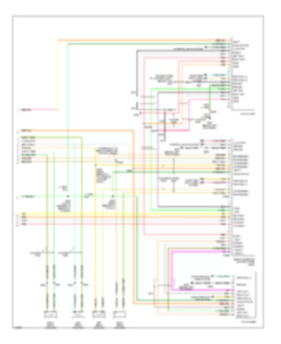Navigation Wiring Diagram 2 of 2 for Ford Expedition 2004