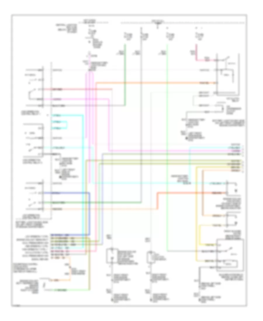 3 0L Manual A C Wiring Diagram 1 of 2 for Ford Escape 2001