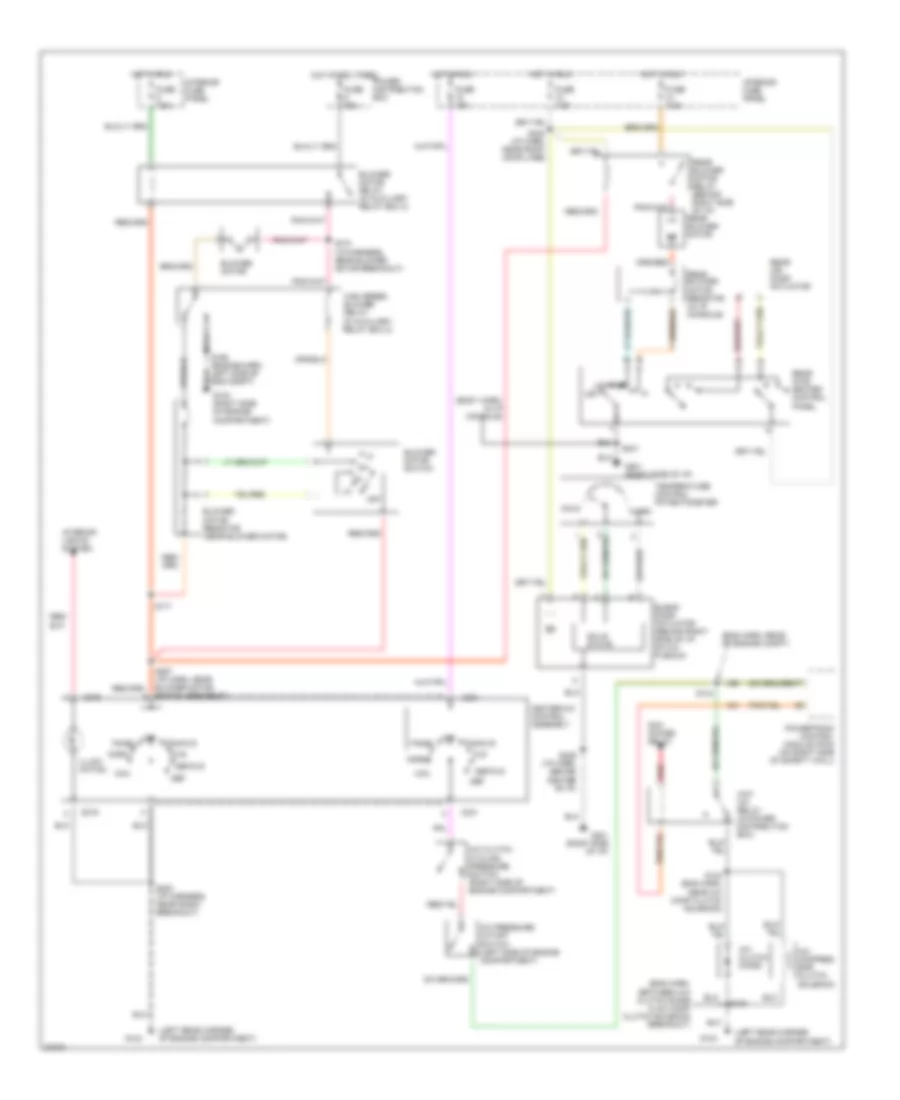 AC Wiring Diagram, Manual AC for Ford Explorer 1997