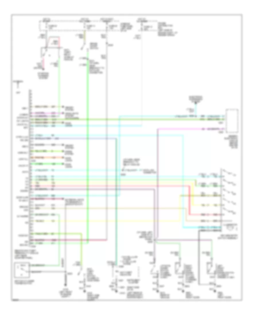 Anti-theft Wiring Diagram for Ford Explorer 1997