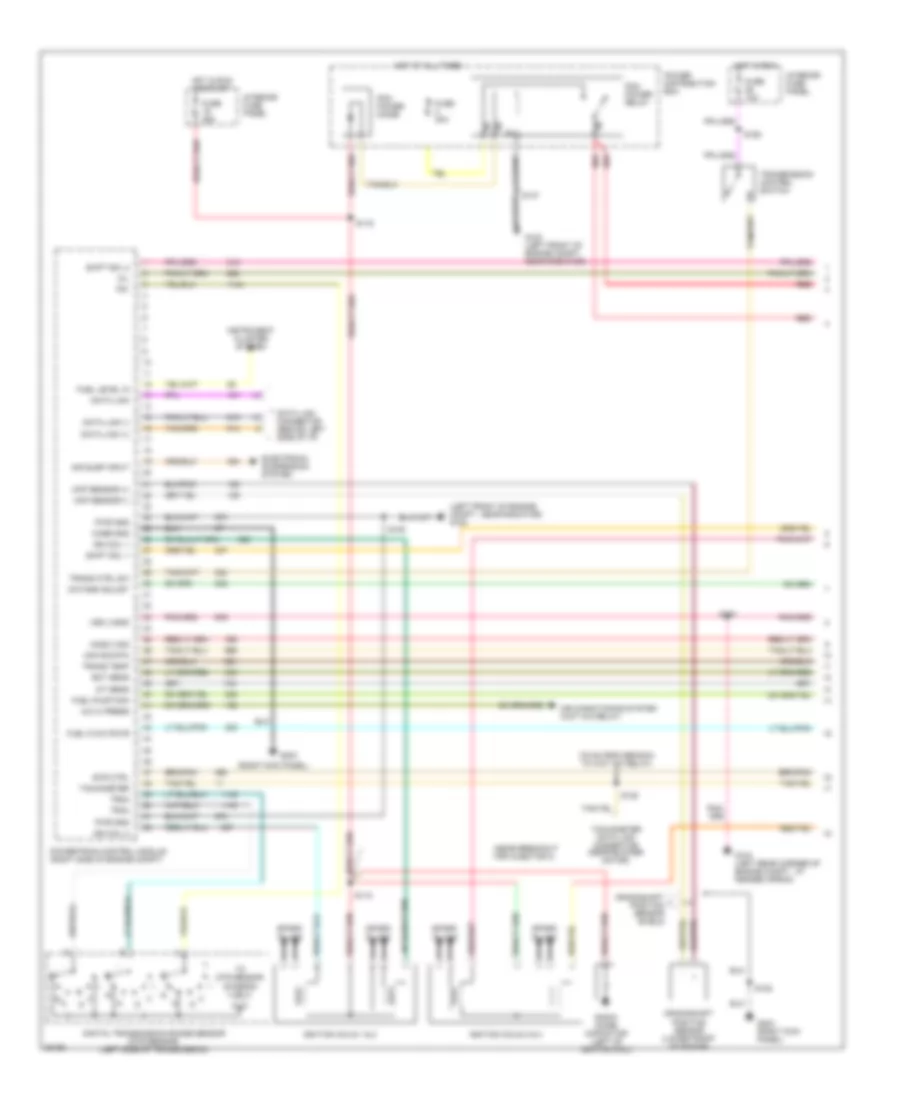 5.0L, Engine Performance Wiring Diagrams (1 of 4) for Ford Explorer 1997