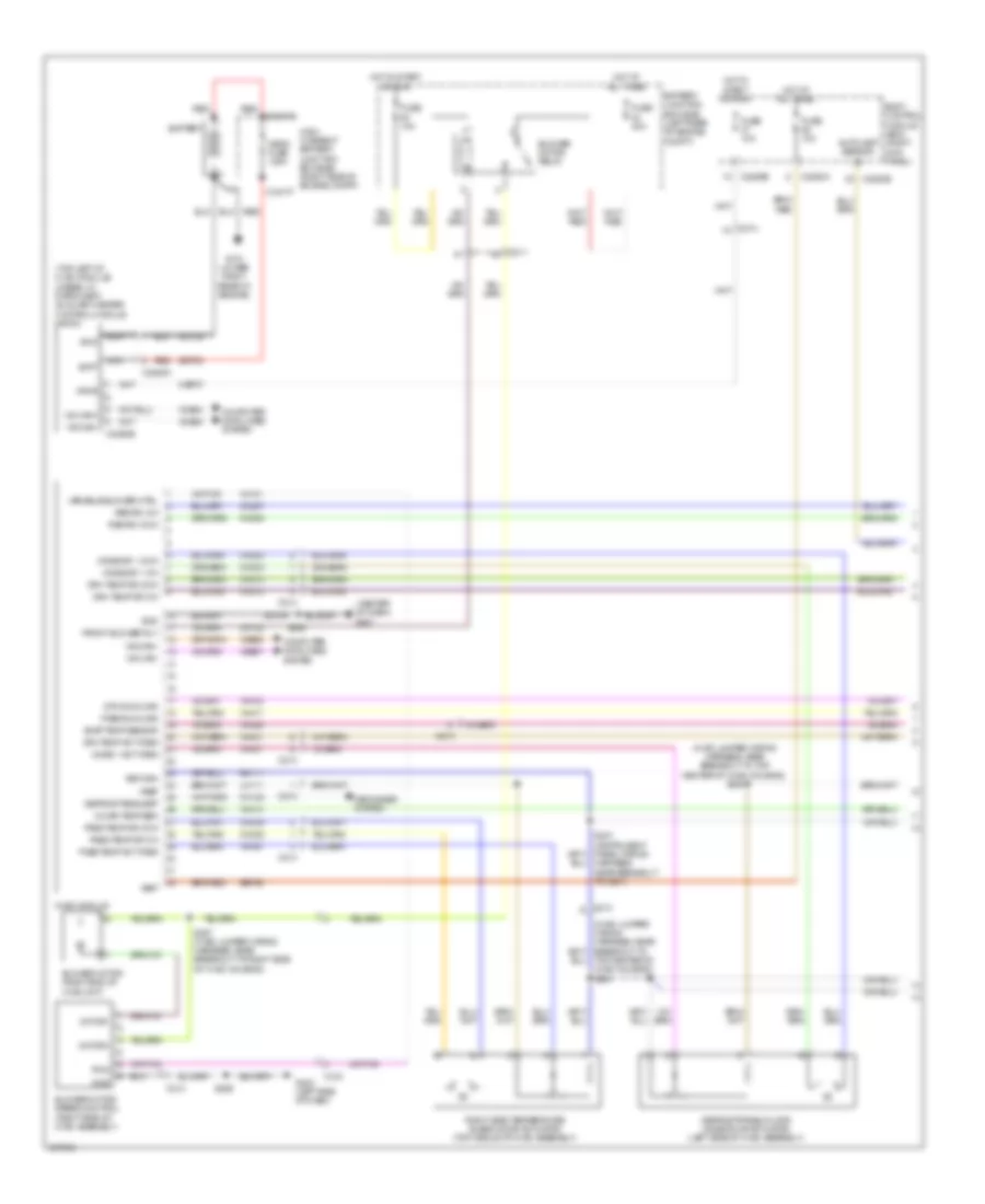 Automatic A C Wiring Diagram 1 of 3 for Ford Cab  Chassis F350 Super Duty 2012