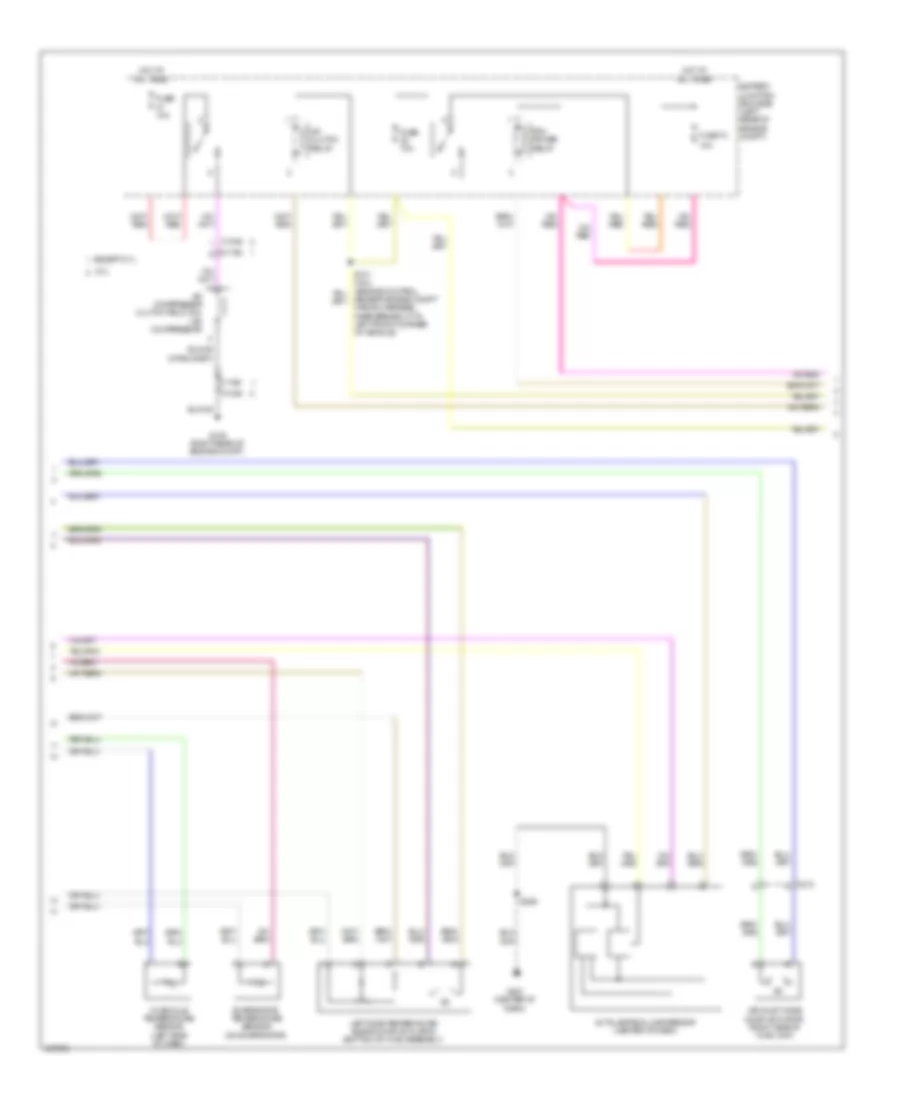Automatic A C Wiring Diagram 2 of 3 for Ford Cab  Chassis F350 Super Duty 2012