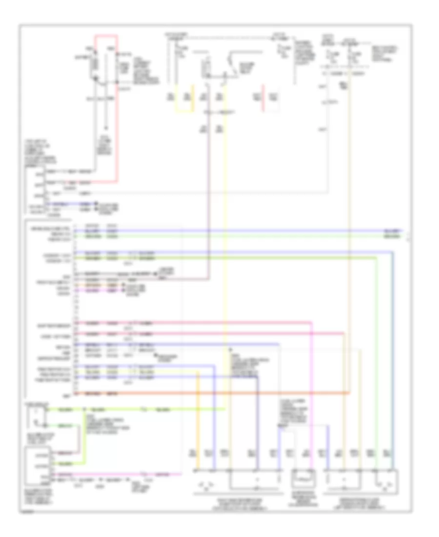 Manual AC Wiring Diagram (1 of 2) for Ford Cab  Chassis F350 Super Duty 2012