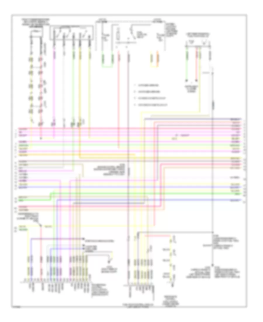 6.2L Flex Fuel, Engine Performance Wiring Diagram (2 of 6) for Ford Cab  Chassis F350 Super Duty 2012