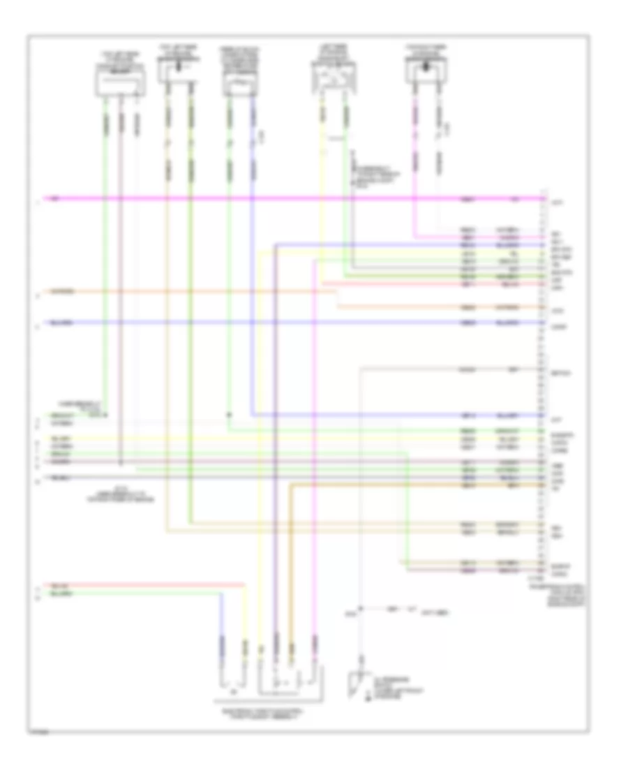 6.2L Flex Fuel, Engine Performance Wiring Diagram (6 of 6) for Ford Cab  Chassis F350 Super Duty 2012