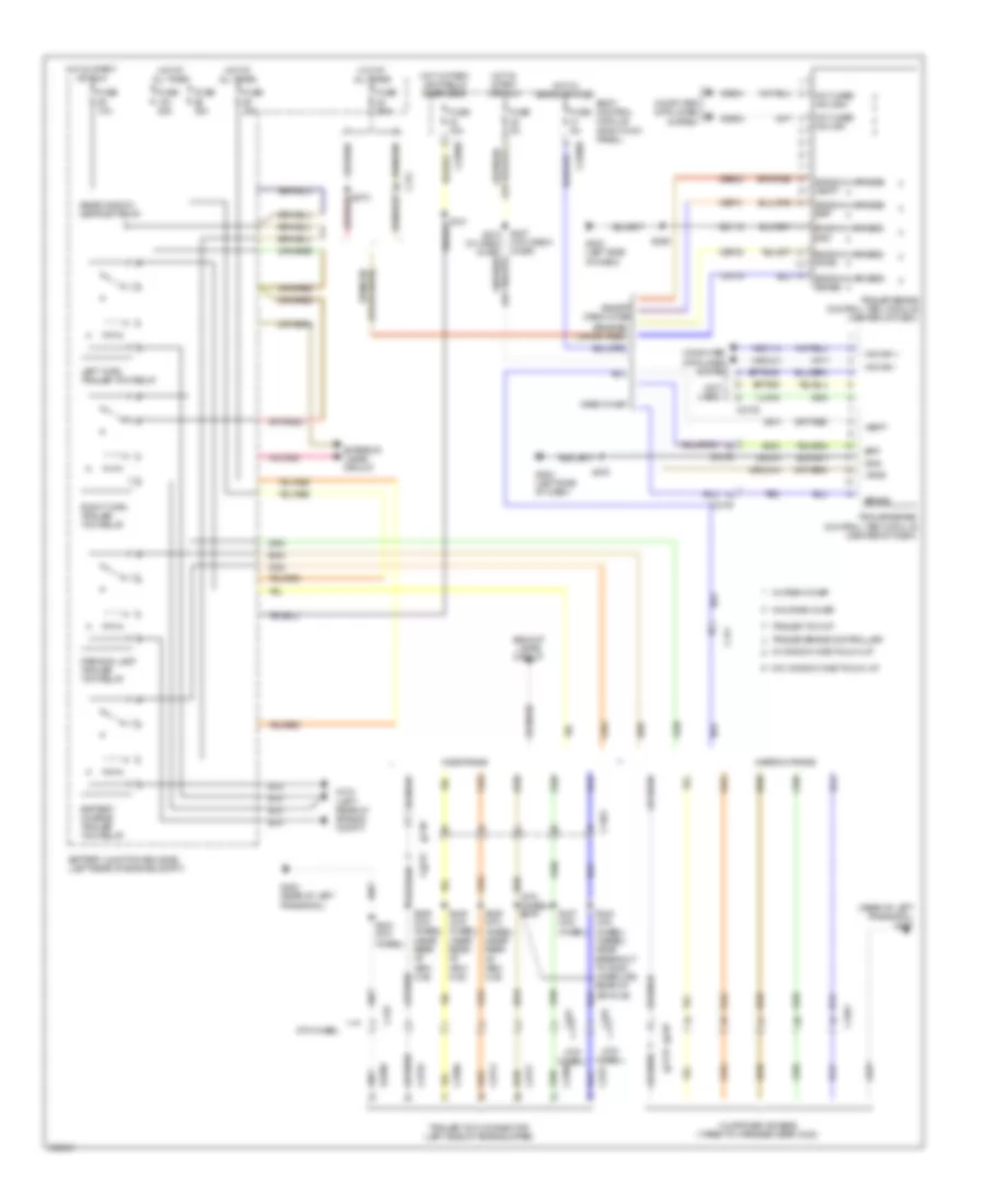 Trailer Tow Wiring Diagram for Ford Cab  Chassis F350 Super Duty 2012