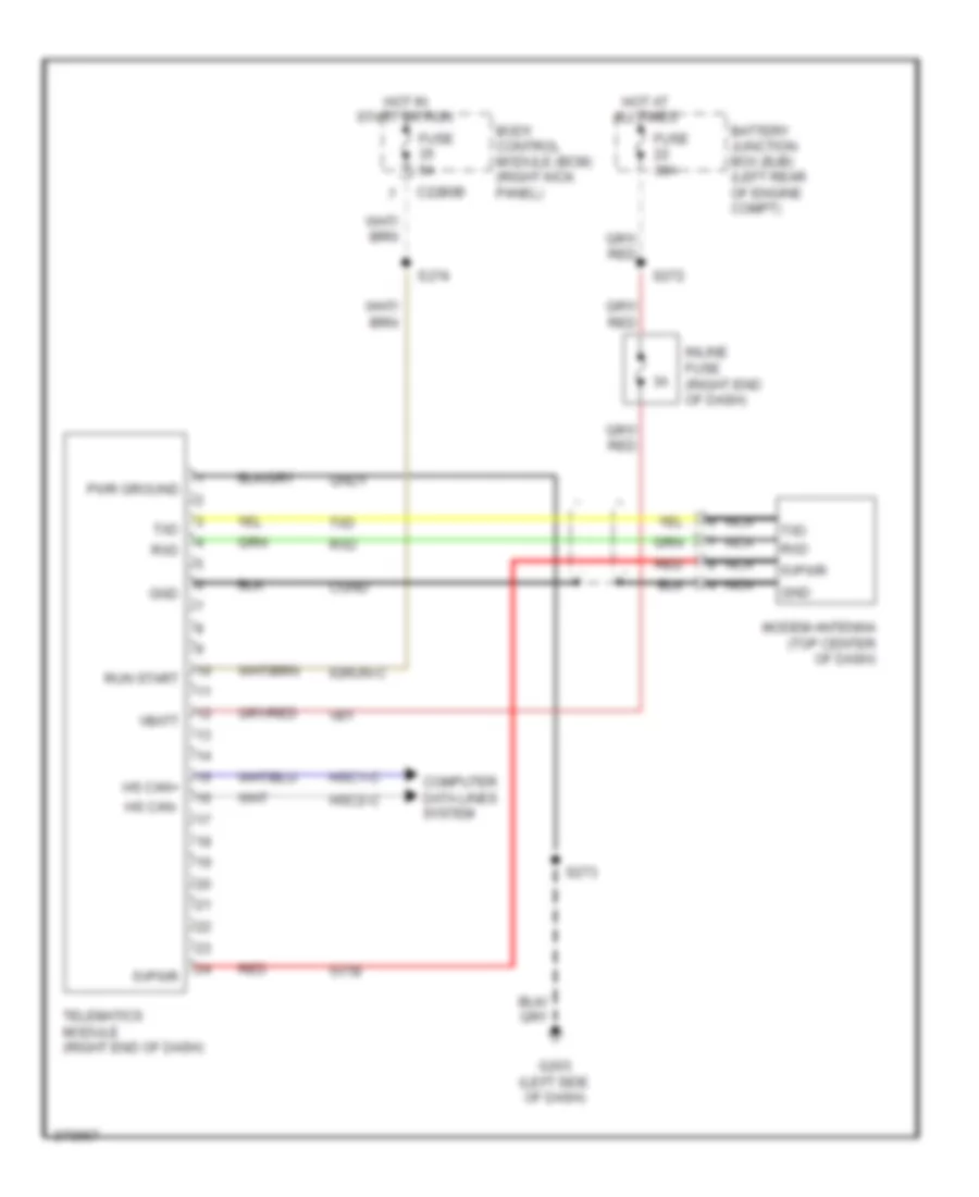 Crew Chief Wiring Diagram for Ford Cab  Chassis F350 Super Duty 2012