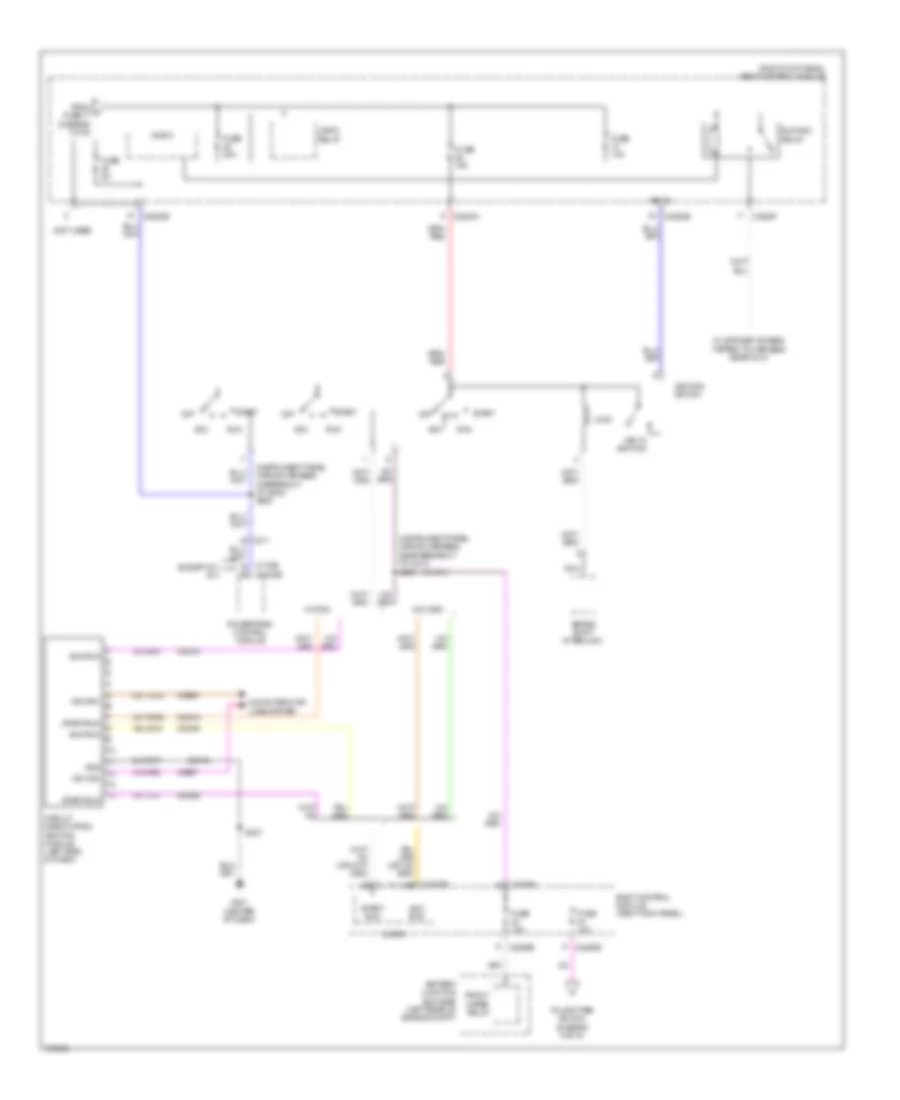 Power Distribution Wiring Diagram (8 of 9) for Ford Cab  Chassis F350 Super Duty 2012