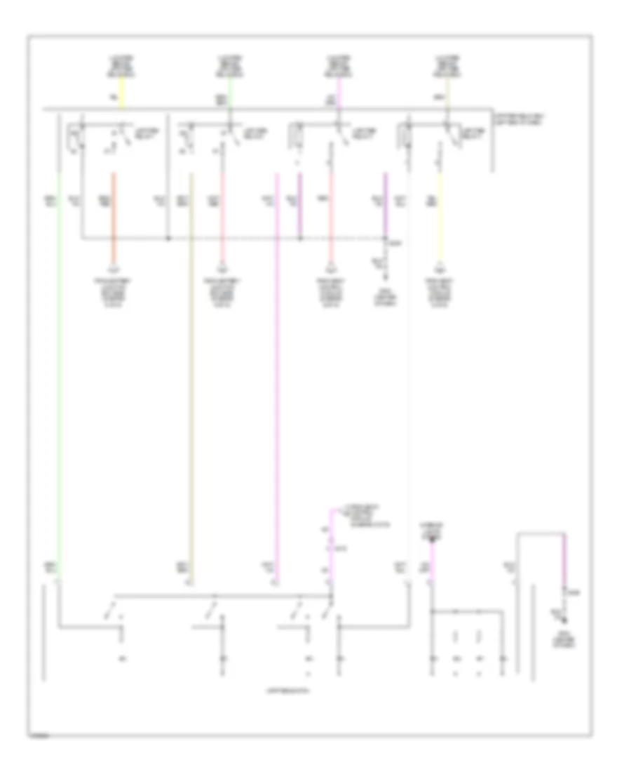 Power Distribution Wiring Diagram (9 of 9) for Ford Cab  Chassis F350 Super Duty 2012