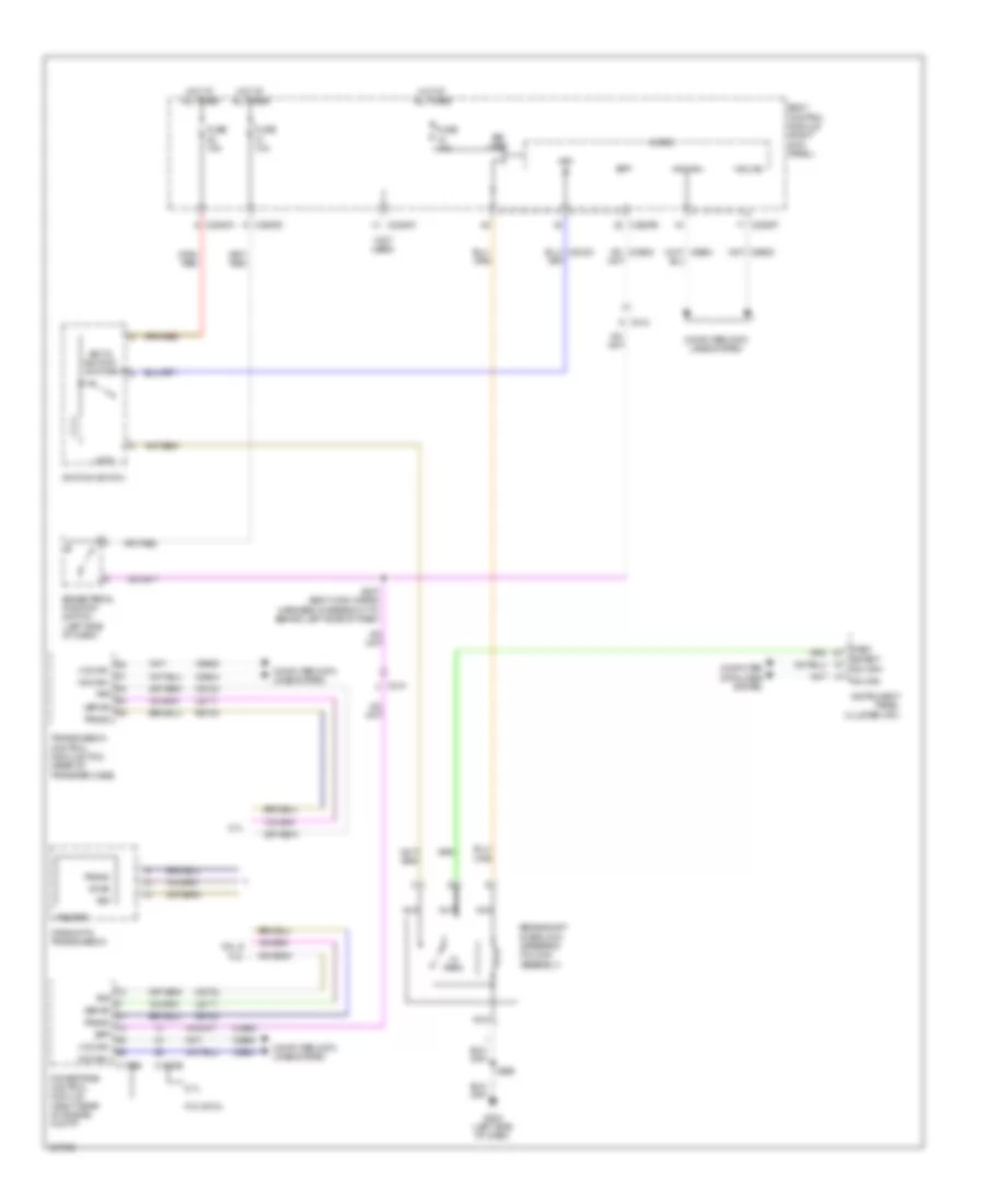 Shift Interlock Wiring Diagram for Ford Cab  Chassis F350 Super Duty 2012