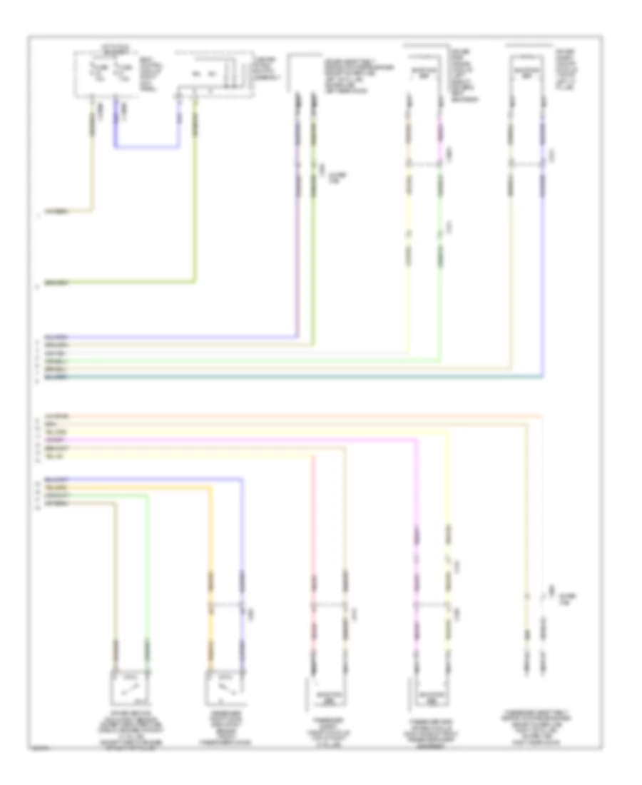 Supplemental Restraints Wiring Diagram (2 of 2) for Ford Cab  Chassis F350 Super Duty 2012