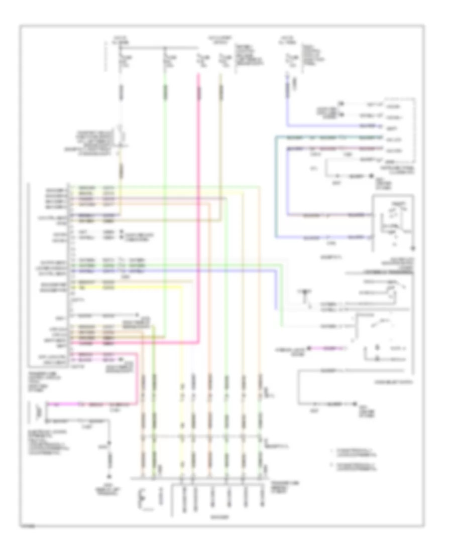 6 2L Flex Fuel 4WD Wiring Diagram for Ford Cab  Chassis F350 Super Duty 2012