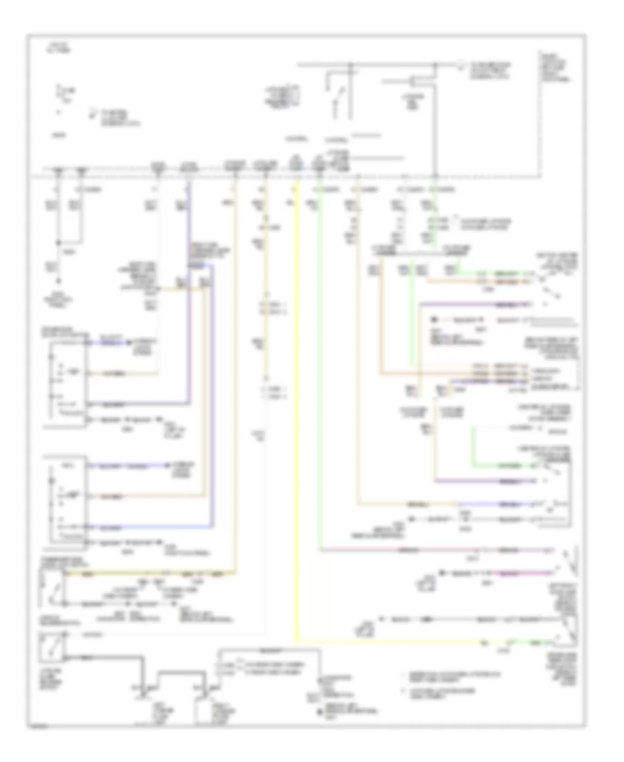 Forced Entry Wiring Diagram 1 of 2 for Ford Expedition EL Limited 2014