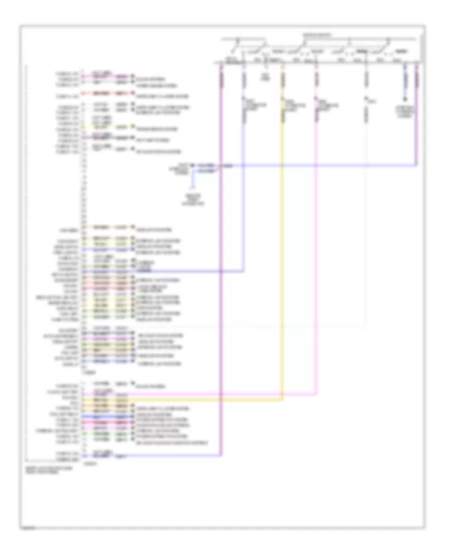 Body Control Modules Wiring Diagram 2 of 2 for Ford Expedition EL Limited 2014