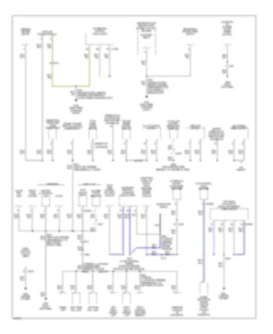 Ground Distribution Wiring Diagram 2 of 5 for Ford Expedition EL Limited 2014