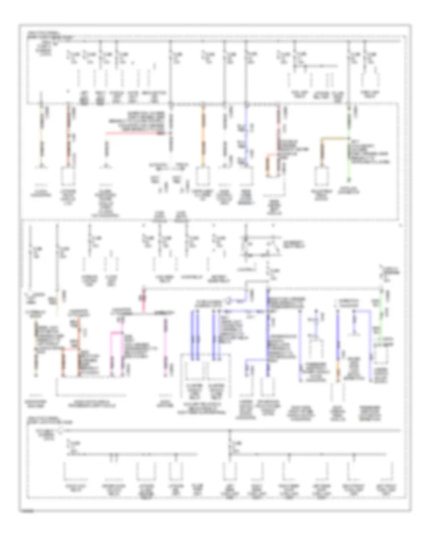 Power Distribution Wiring Diagram (3 of 6) for Ford Expedition EL Limited 2014