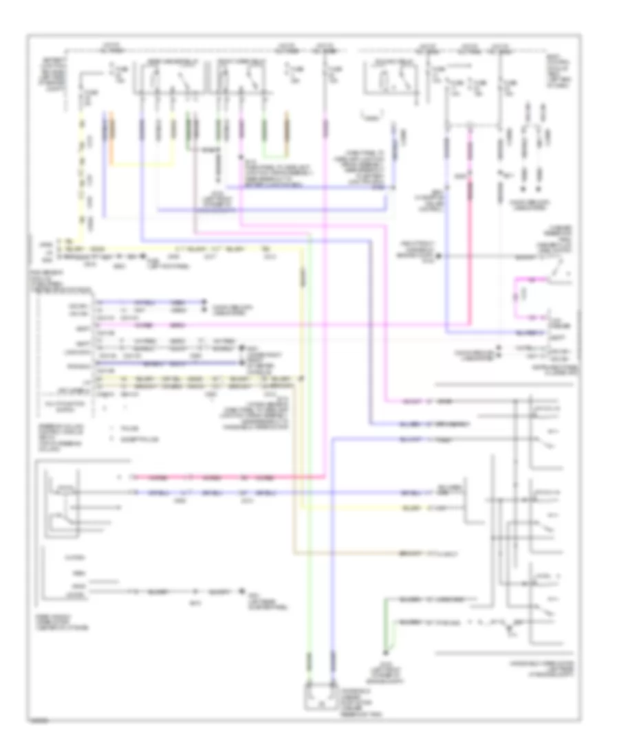 Wiper Washer Wiring Diagram for Ford Explorer Police Interceptor 2013