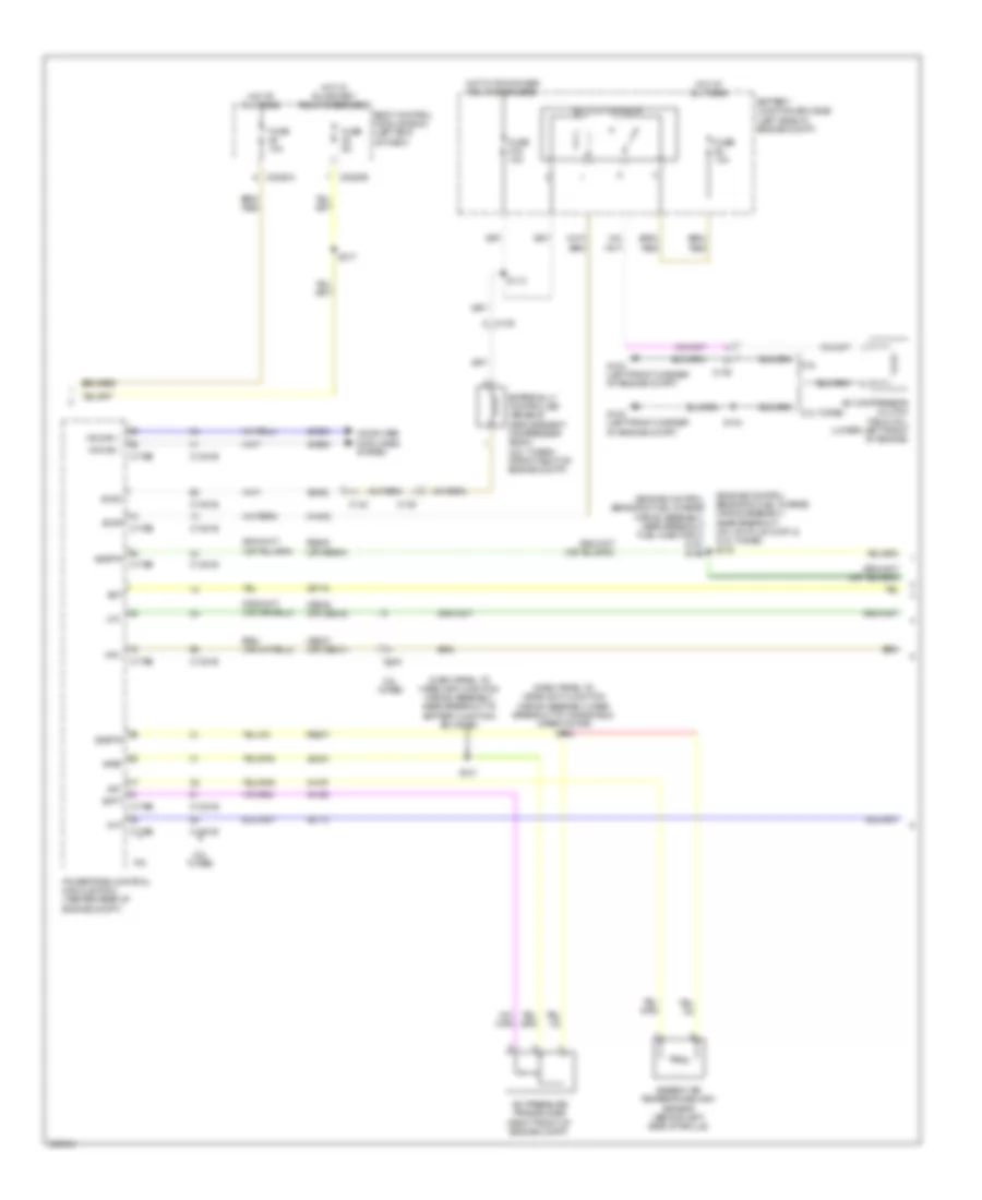 Manual AC Wiring Diagram (3 of 4) for Ford Explorer Police Interceptor 2013