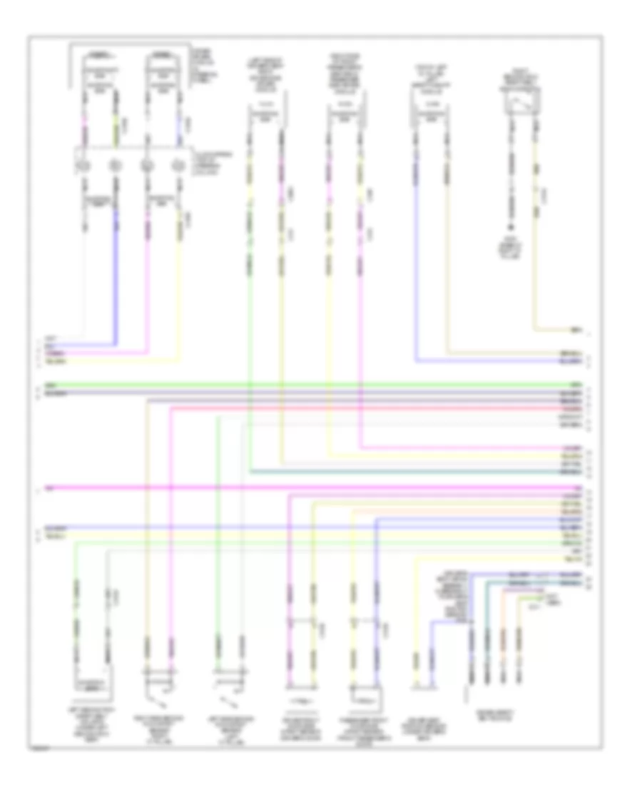 Supplemental Restraints Wiring Diagram 2 of 3 for Ford Explorer Police Interceptor 2013