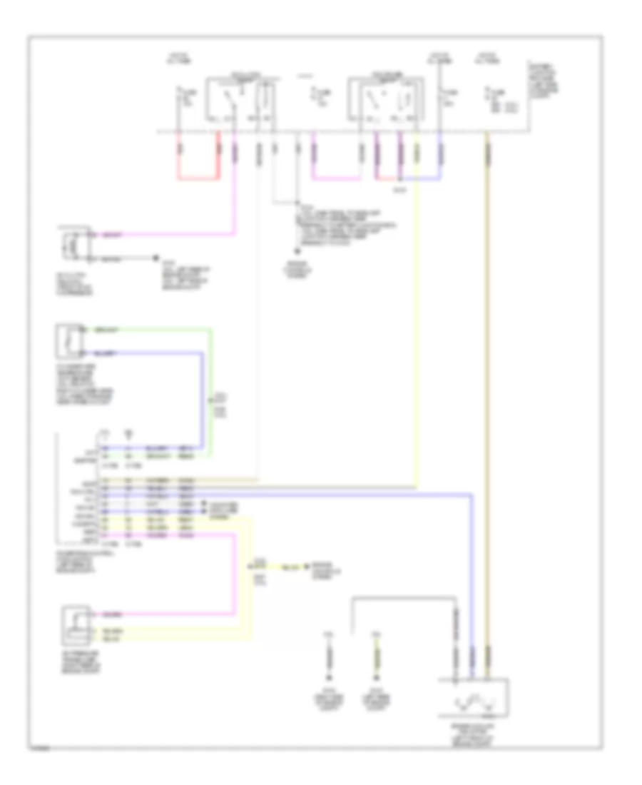 Automatic A C Wiring Diagram Except Hybrid 3 of 3 for Ford Fusion SEL 2010
