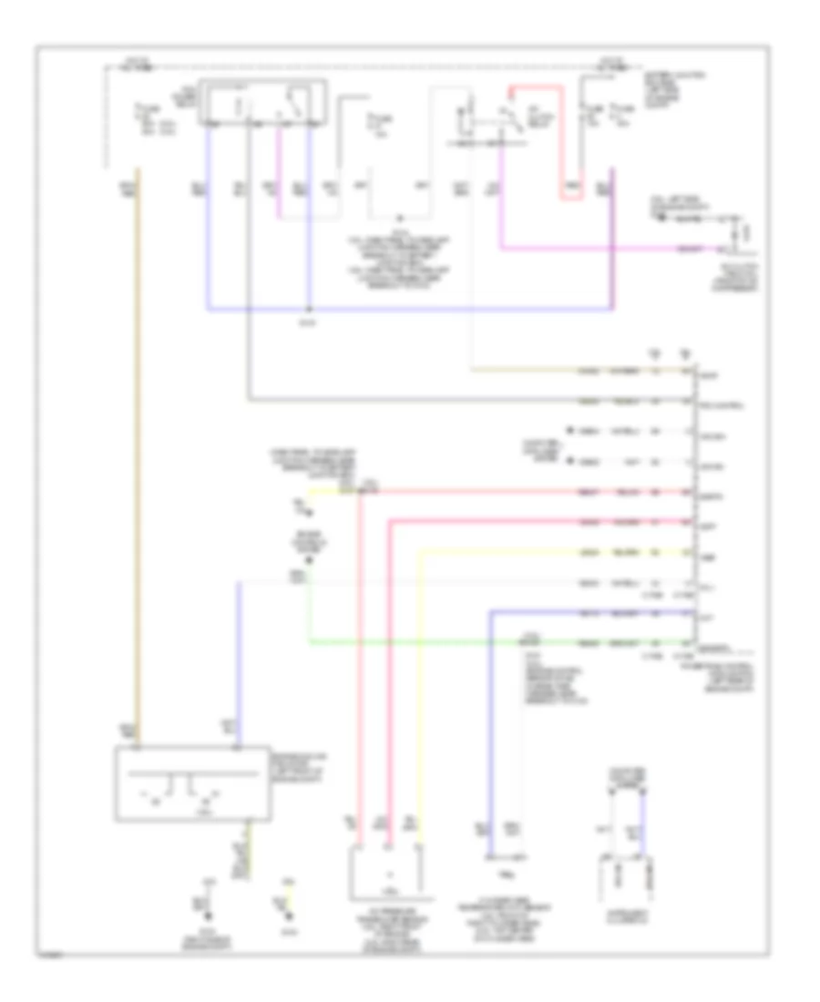 Manual AC Wiring Diagram (1 of 2) for Ford Fusion SEL 2010