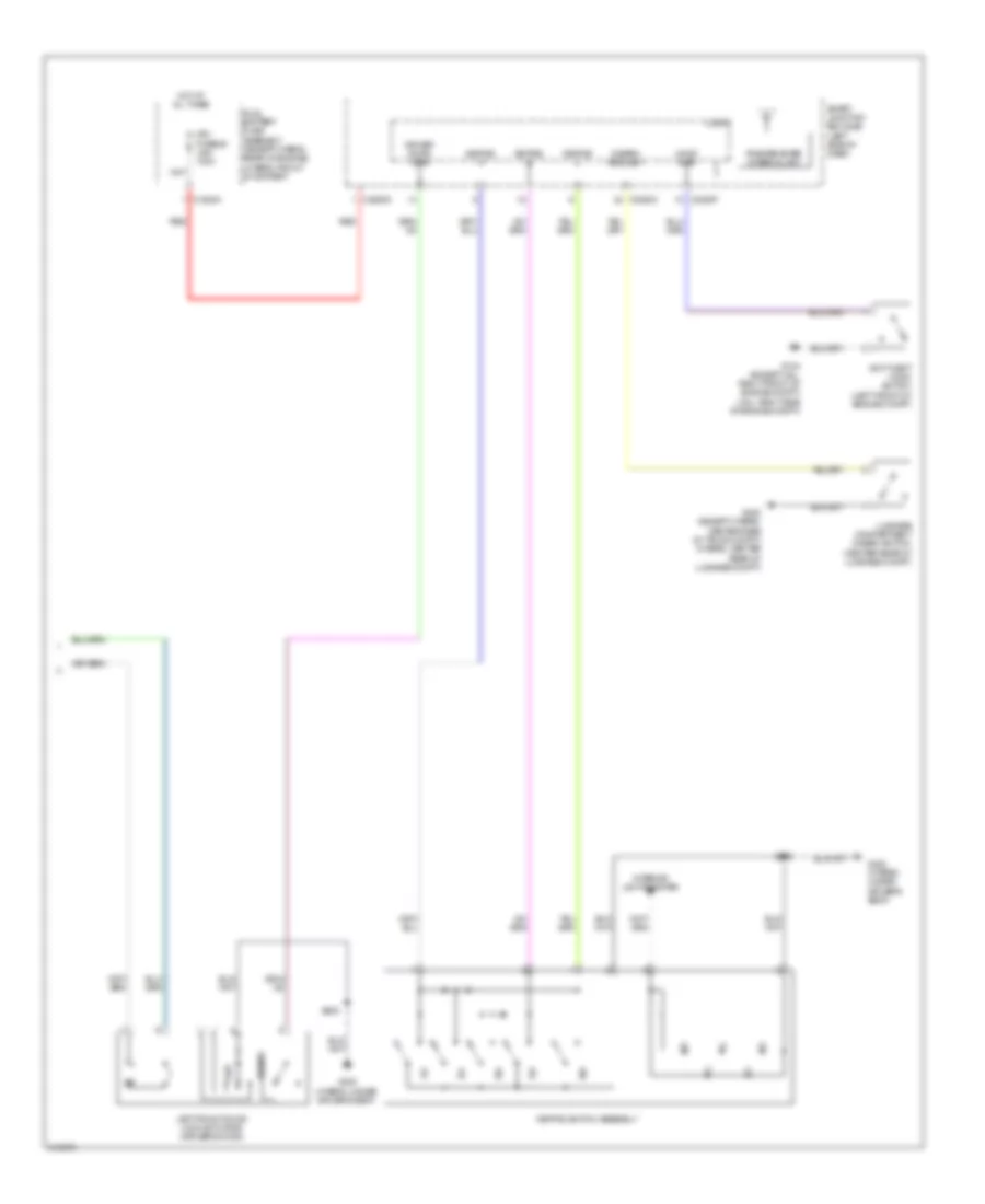 Forced Entry Wiring Diagram (2 of 2) for Ford Fusion SEL 2010