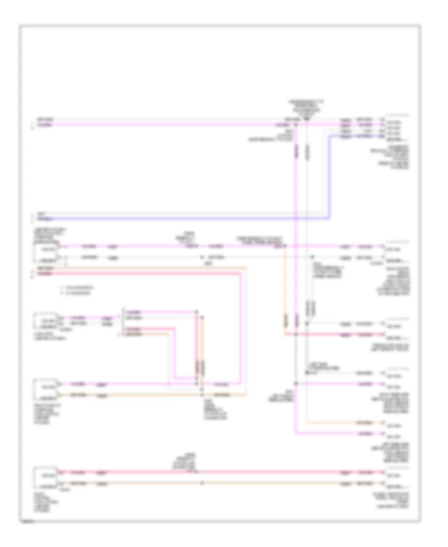 Computer Data Lines Wiring Diagram Hybrid 2 of 2 for Ford Fusion SEL 2010