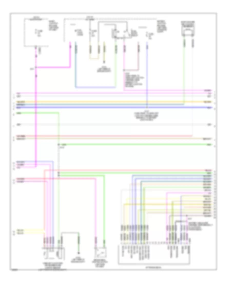3.0L, Engine Performance Wiring Diagram (2 of 5) for Ford Fusion SEL 2010
