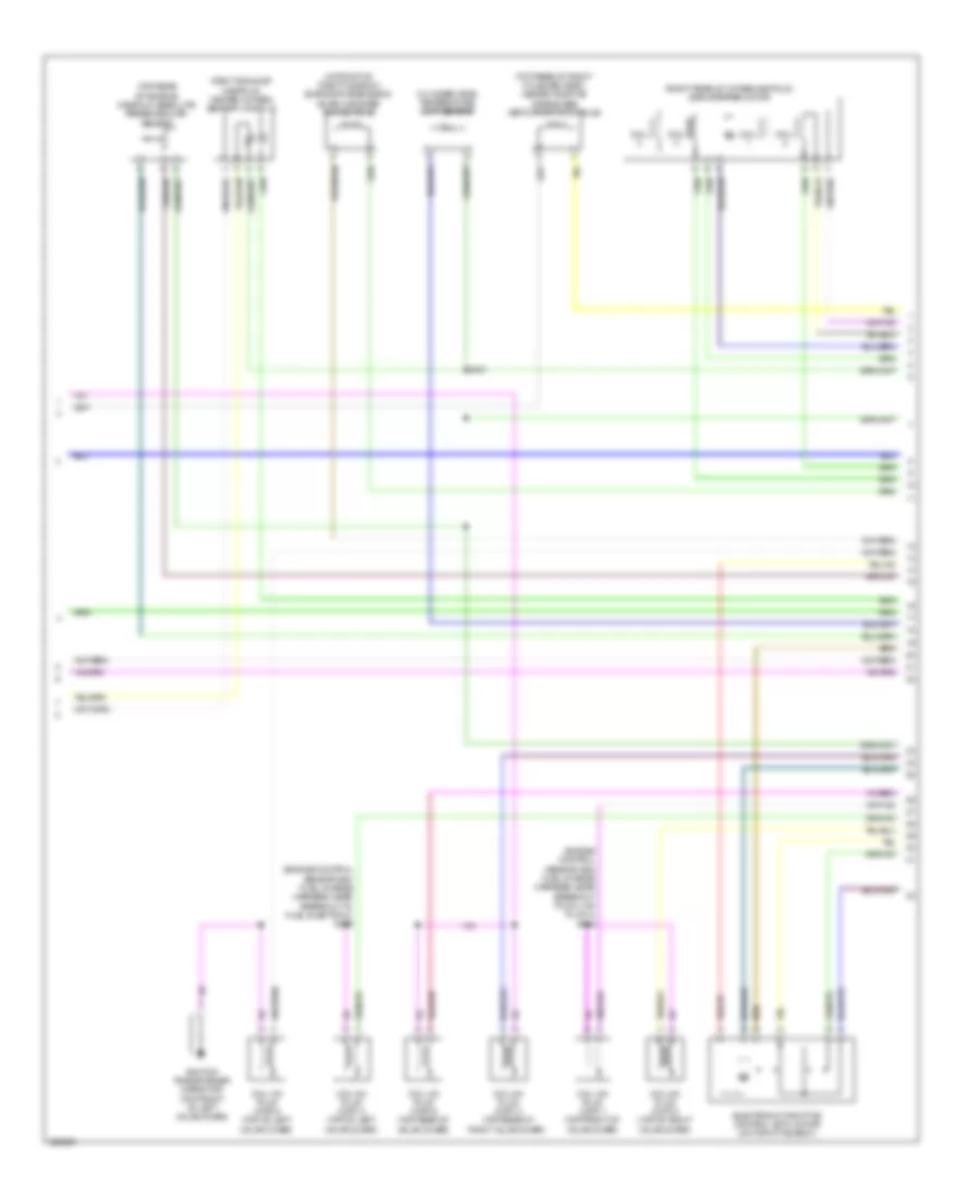 3.0L, Engine Performance Wiring Diagram (4 of 5) for Ford Fusion SEL 2010