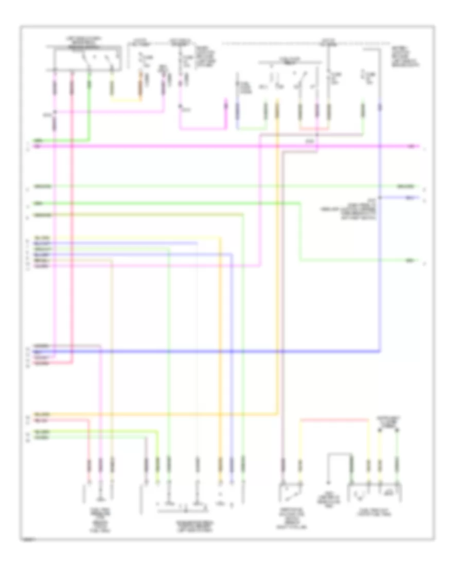 3.5L, Engine Performance Wiring Diagram (2 of 4) for Ford Fusion SEL 2010
