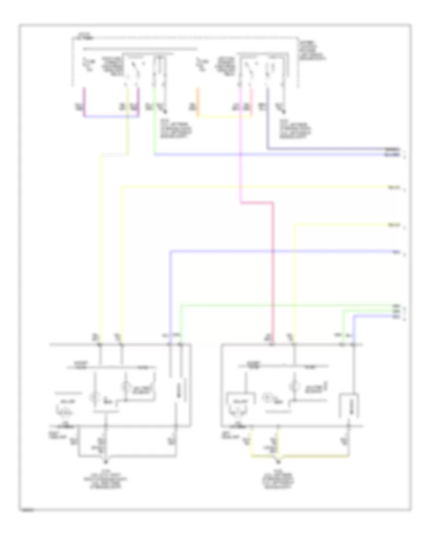 Headlights Wiring Diagram Except Hybrid with HID Headlights 1 of 2 for Ford Fusion SEL 2010