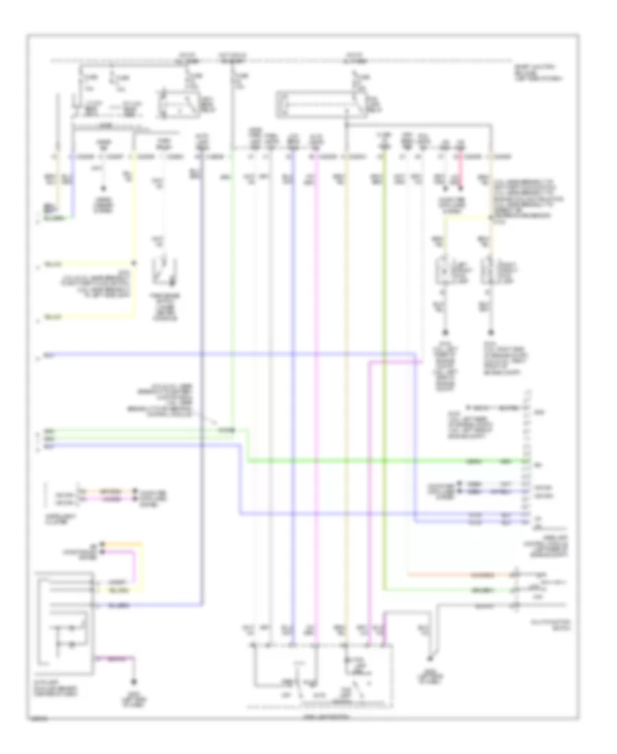 Headlights Wiring Diagram Except Hybrid with HID Headlights 2 of 2 for Ford Fusion SEL 2010