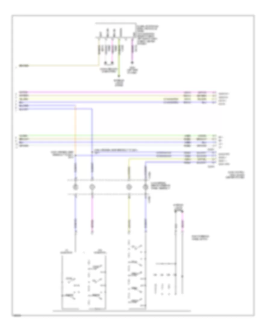 SYNC Radio Wiring Diagram (2 of 2) for Ford Fusion SEL 2010